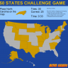 United States Map game - 50 States Challenge