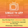 Android Single TV App (Live Streaming, Chromecast) with Admob