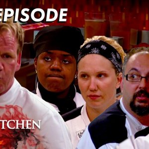 Hell's Kitchen Season 4 - Ep. 12 | Chef Breaks Down Under Pressure | Full Episode