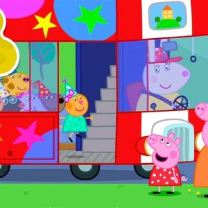 The Double Decker Party Bus! 🚌 | Peppa Pig Full Episodes