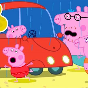 The Rainy Beach Day! ☔️ | Peppa Pig Full Episodes