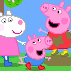 Hop Skip Jump Splish Splash SPLOSH 🐽 | Peppa Pig Official Full Episodes