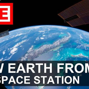 🔴 Live Now: 24/7 NASA Live Stream of Earth from Space (ISS)