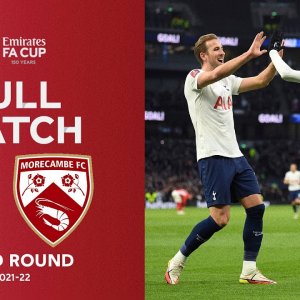 FULL MATCH | Tottenham Hotspur v Morecambe | Emirates FA Cup Third Round 2021-22