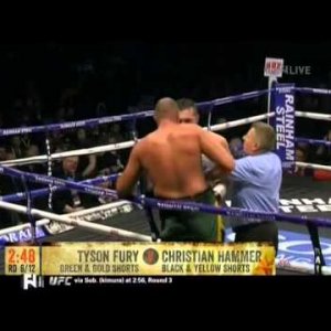 Tyson Fury vs Christian Hammer 28 02 2015