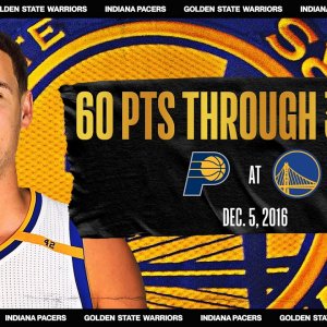 Klay Scores Career-High 60 PTS On 11 Dribbles In 3 Quarters | #NBATogetherLive Classic Game