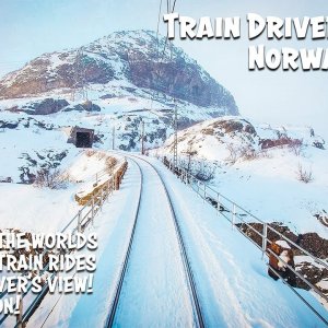 The Best Of Norway's Railway WINTER Cab Views